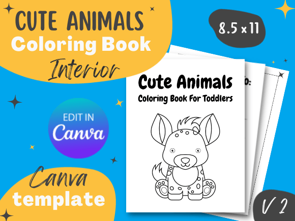Cute Animals Coloring Book V2: A Strategic Asset for Creators and Entrepreneurs