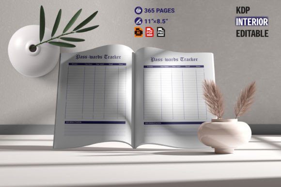 Password Tracker Upload Ready for KDP: Streamlining Your Digital Publishing Process