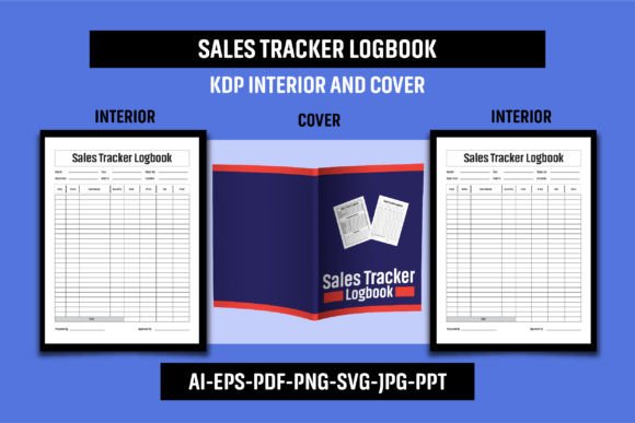 Streamline Your Publishing with a Sales Tracker Logbook KDP Interior Cover