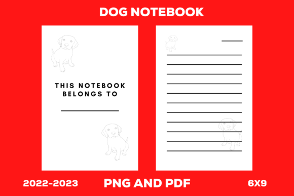The Dog Notebook: Your Simple, Organized Tool for Creativity