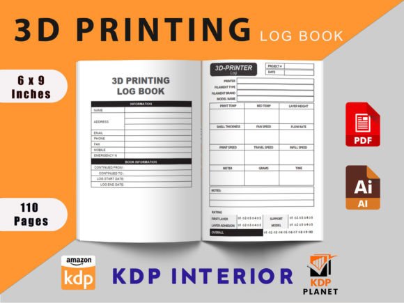 The Essential Guide to Your 3D Printing Log Book