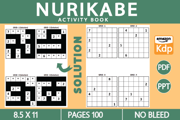 The Nurikabe Activity Book: A Creative Logic Challenge
