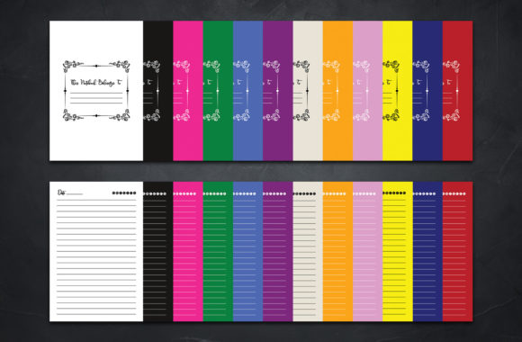 The Quiet Power of Lined Color Paper Journals