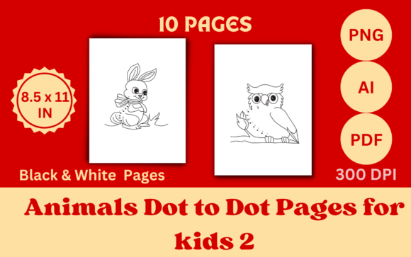 The Ultimate Educational Toolkit: Animals Dot to Dot Pages for Kids 2