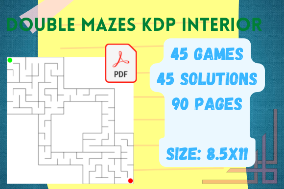 Why a Mazes Puzzle Activity Interior is a Smart Choice for Your KDP Book