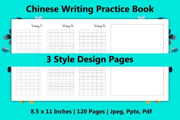 Your Essential Guide to Chinese Writing Practice Book Interiors for Amazon KDP